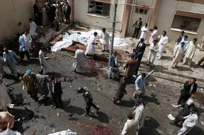 55 killed, over 100 injured in blast at hospital in Pakistan