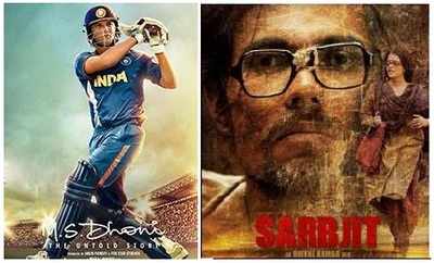 Oscars: Aishwarya Rai Bachchan’s 'Sarabjit' and Sushant Singh Rajput’s 'MS Dhoni' shortlisted