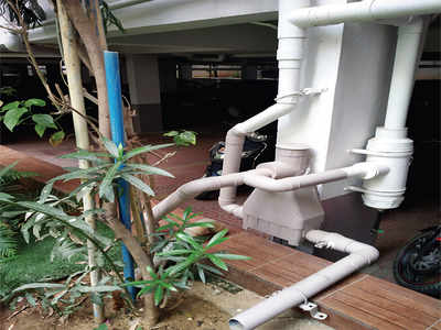 Two apartment complexes in Bellandur are setting an example in harvesting the rain