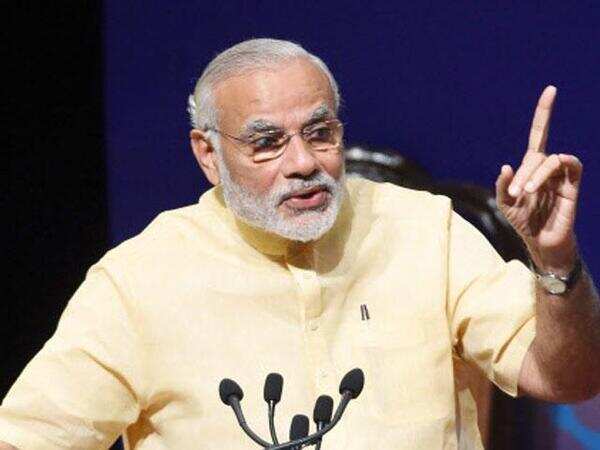 Modi lays stone for Andhra's new capital Amaravati