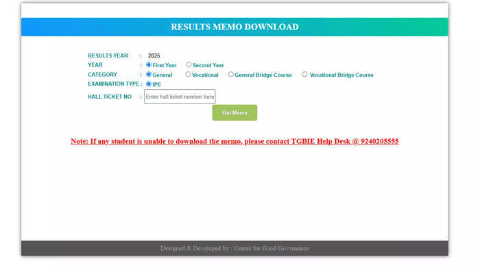 TS Inter Results 2025 Live: Link Active Now to Check the Result