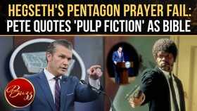 Pete Hegseth&rsquo;s Sermon Backfires: &lsquo;Bible Verse&rsquo; Turns Out To Be &lsquo;Pulp Fiction&rsquo; Dialogue