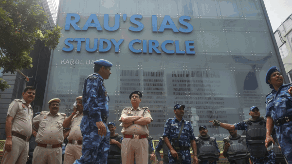 Coaching centre deaths: How many scrambled to safety as water streamed in with huge force...