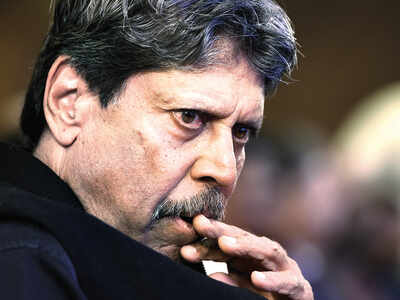 No running out Kapil Dev