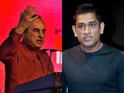 Why Subramanian Swamy wants MS Dhoni to fight Lok Sabha elections