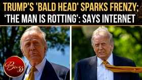 Trump&rsquo;s Hair Disaster Goes VIRAL: POTUS' Bald Spot Sparks Frenzy After Brutal Wind Mishap Outside