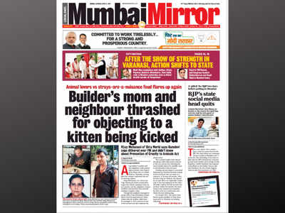 Mumbai Mirror only single edition newspaper in the top 5, 'Thank You' readers