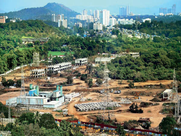 TOI confirms trees gone at Aarey site, Metro says 25 percent  of work done