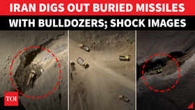 Iran Activates SECRET Missile Tunnels, Unearths Arsenal With Bulldozers In Stunning Satellite Images