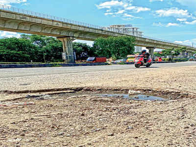 A plague of potholes