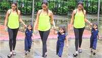 Mira Rajput Kapoor gets papped doing mommy duties as she steps out of gym 