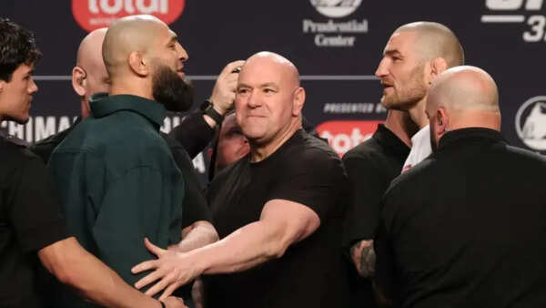 What happened between Khamzat Chimaev and Sean Strickland? All about wild physical moment at UFC 328 press conference