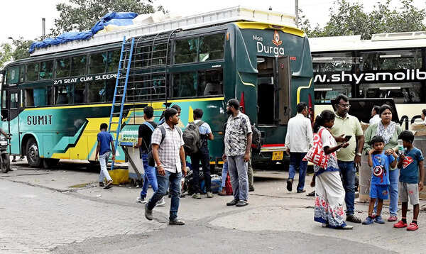 Weekend getaway rush: N Bengal bus fares soar to flight heights