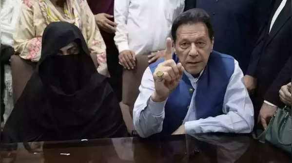 Imran Khan and Bushra Bibi