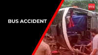 Sikkim: Bus carrying 22 students met with accident in Gangtok 