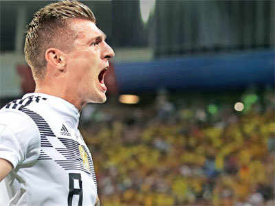 FIFA World Cup 2018: German player Toni Kroos adds a defining image with a free-kick win against Sweden