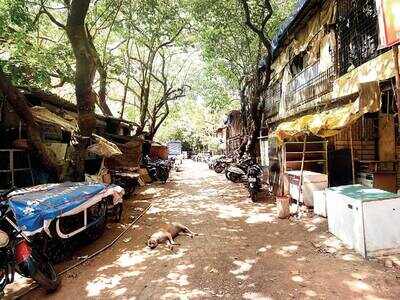 Bustling Juhu slum is now a ghost colony