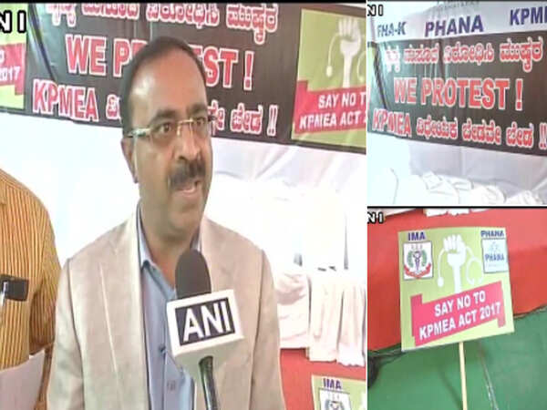 Private doctors protest against KPME Act, patients wait as OPDs are shut