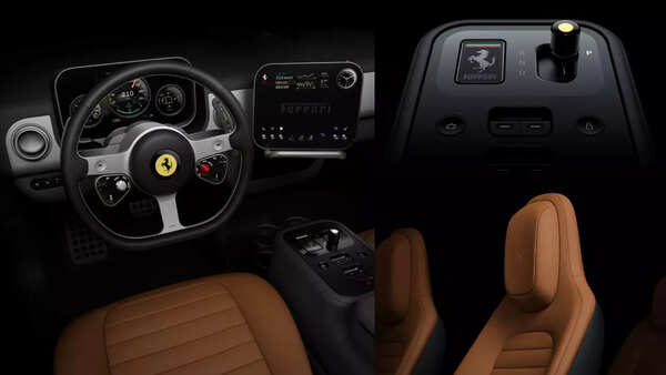 Ferrari's first EV is 'Luce': iPhone-like interior designed by man behind iPhone