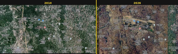 How airport has transformed Yamuna city