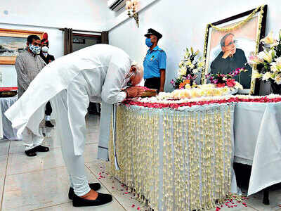 Pranab Mukherjee laid to rest