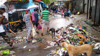 Cyclone Nisarga dumps garbage on streets in Mumbai's Ghatkopar area 