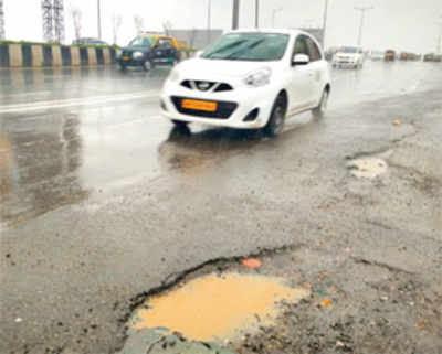 No contractors to fill potholes on highways