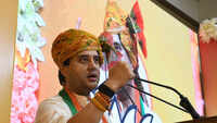 MP: Jyotiraditya Scindia addresses party workers through a virtual rally to mark 100 days of Shivraj Singh Chouhan govt 