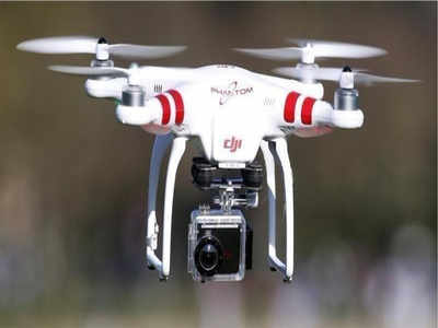 Jakkur aerodrome does final checks for drone takeoff