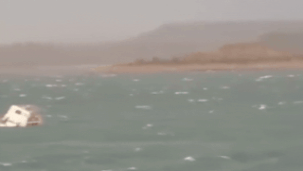 Watch: Terrifying moment as cruise boat flips over at Jabalpur dam mid-ride; 9 dead