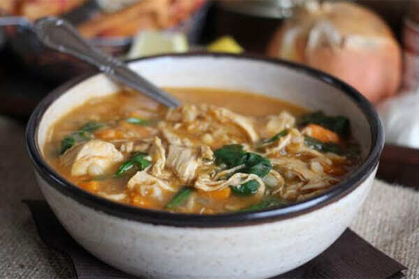 Recipe: Sweet potato and chicken soup