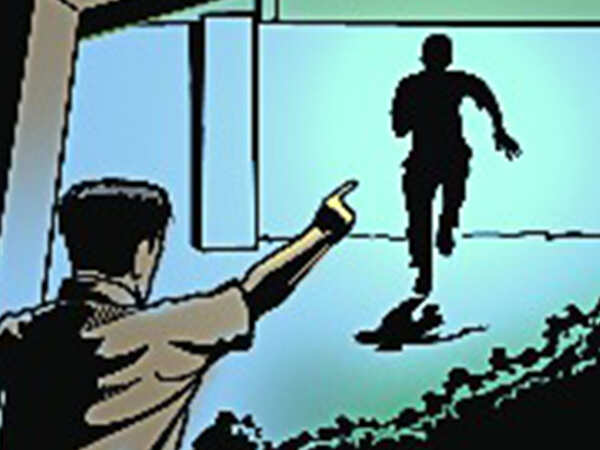 Burglars target 7 places, loot two