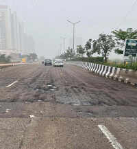 Gurgaon Sector 102-102A road crumbles, residents raise quality concerns