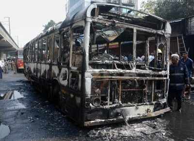 Mumbai BEST bus fire: investigators say fuel pipe breach caused fire