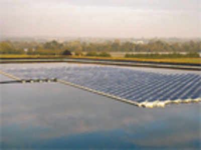 French company in race to power floating solar plant
