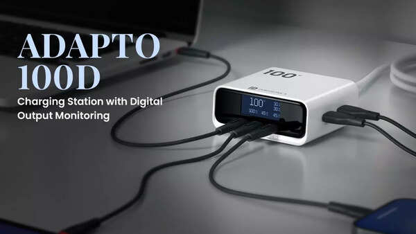 Portronics Adapto 100D desktop charger debuts at Rs 3,999