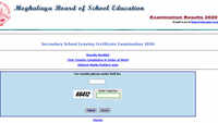 Meghalaya class 10th (MBOSE SSLC) results declared 