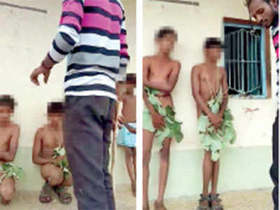 3 Dalit boys thrashed, paraded  nude for swim in village well