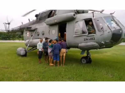 IAF rescues 58 people, including 16 children, from rain-hit Thane