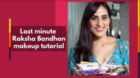 Last minute Raksha Bandhan makeup tutorial 