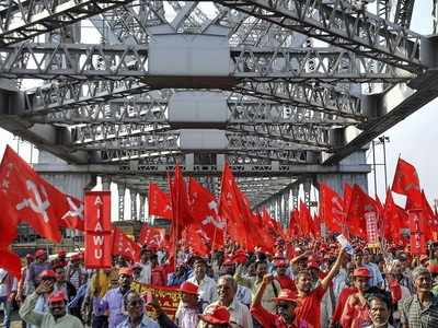 Kisan March: More than 50,000 farmers assemble in Kolkata