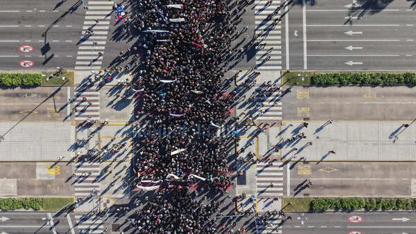 Mass protests in Argentina decry Milei's funding cuts to prized public universities
