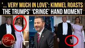 Kimmel Mocks Trump-Melania Moment, Jokes He &lsquo;Saved&rsquo; Their Marriage | WATCH