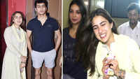 Sara Ali Khan's movie outing with mother Amrita Singh and brother Ibrahim Ali Khan 