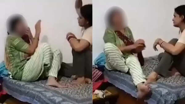 'I will drink your blood': Woman slaps, bites, thrashes mother in Haryana over property dispute