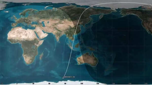Cartosat-2 bids adieu, drops into Indian Ocean