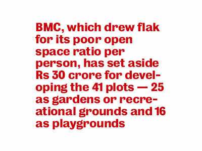 Breathe easy: City to get 41 gardens, playgrounds