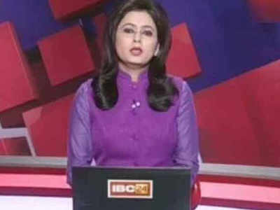 News anchor reads out breaking news about her husband's death