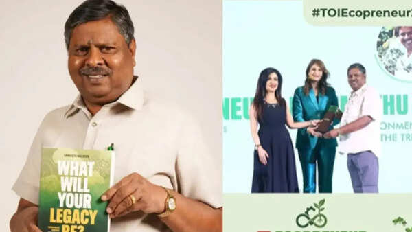 From a bus conductor to a Times Internet Ecopreneur Award recipient: How M Yoganathan’s small efforts created a big impact for the environment