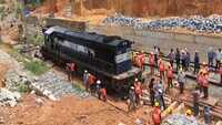 ‘Shramik special’ train derails in Mangaluru 